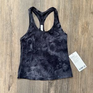 Lululemon Tank- Cool Racerback Shorter Nulu NWT Size 6 Diamond Dye